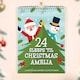 image 2 of Personalised 24 Sleeps Christmas Activity Advent Calendar