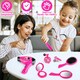 image 4 of Hairdressing & Vanity Beauty Set for Kids – Portable Role Play Styling Kit with Fashion Handbag