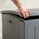 image 5 of Suncast Montana 757L Storage Box - Peppercorn Grey | Grey