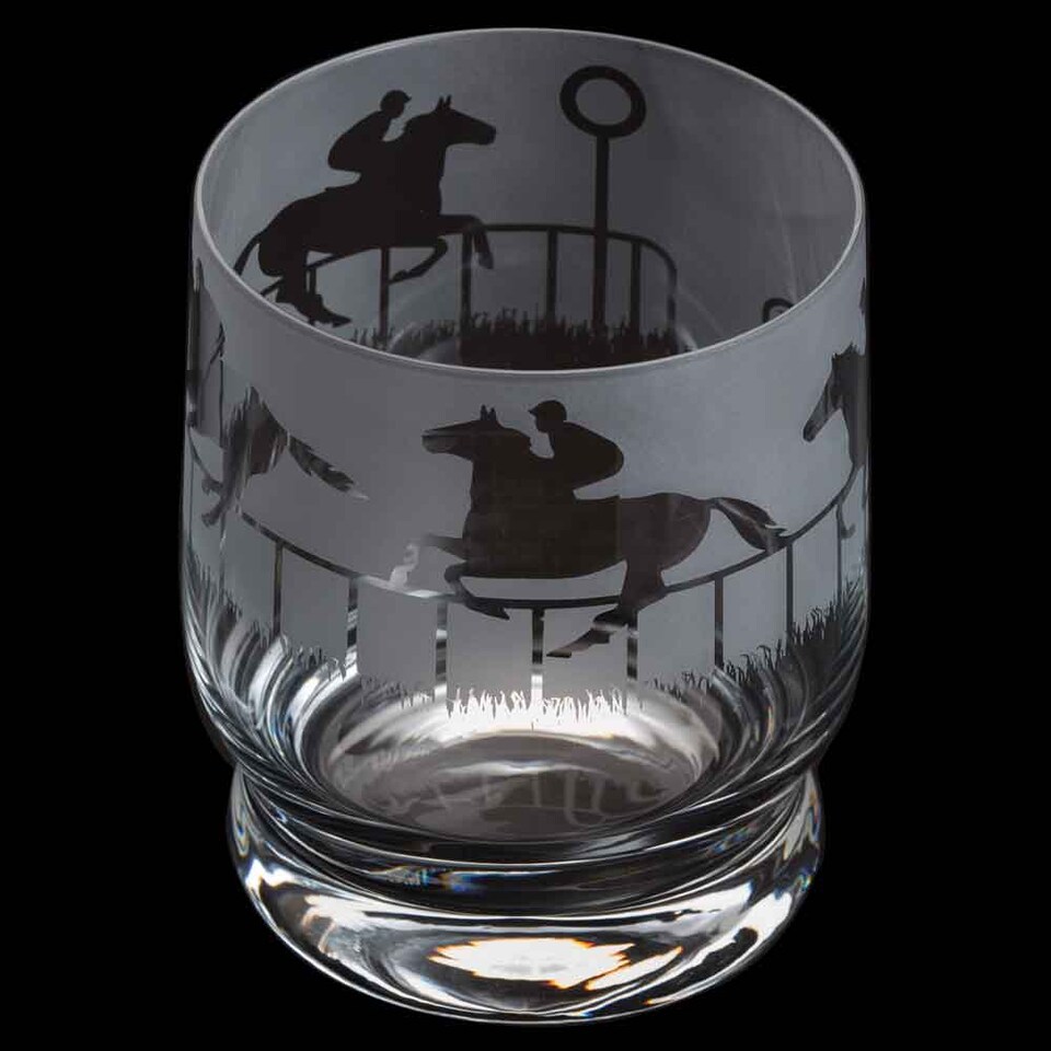 image 1 of Dartington Aspect Horse Racing Tumbler