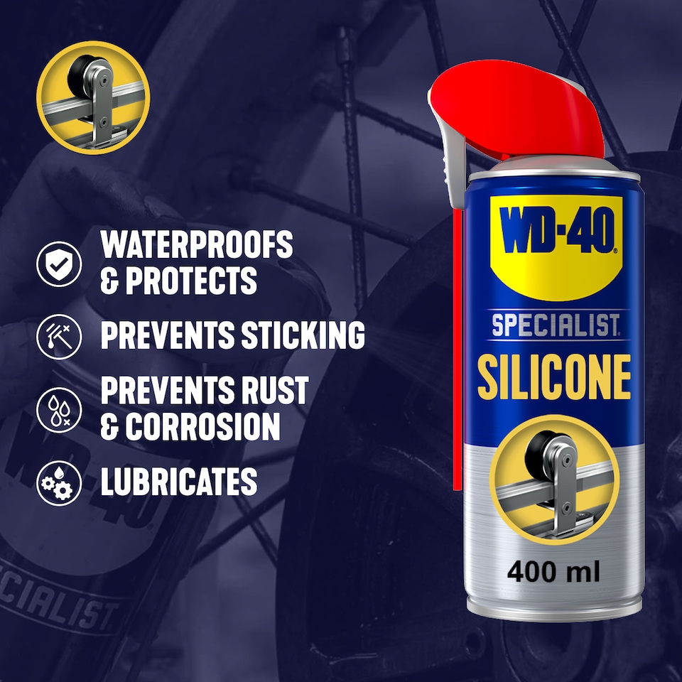 image 1 of WD-40 Specialist Silicone 400ml & Multi-Use Lubricant 450ml