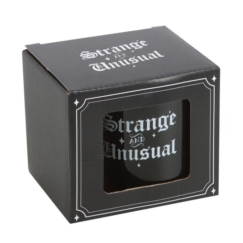 image 1 of Something Different Strange And Unusual Mug - Black/White - One Size