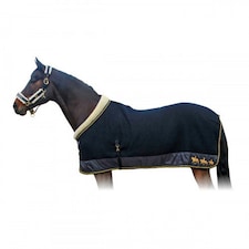Supreme Products Royal Occasion Standard-Neck Horse Turnout Rug - Black - 6´ 6"
