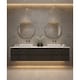 image 3 of Opalus Marble Grey Matt Porcelain Tile (3 Pack - 1 Box - 1.07m2 ) - Bathroom - Floor & Wall Tile - Based by Turkish Silver Marble