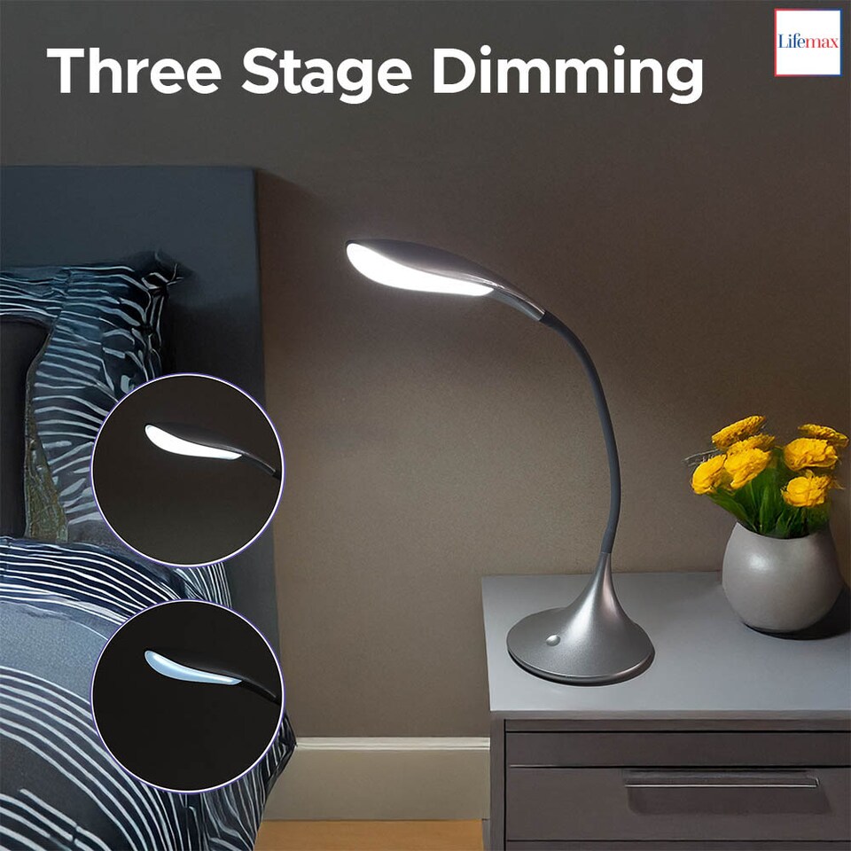 image 1 of Lifemax High Vision LED Desk Light (Black) | Black | Desk | 1