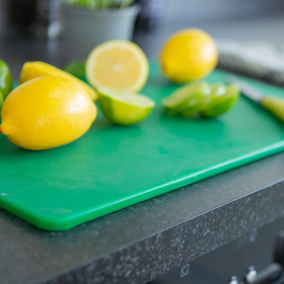 image 1 of Argon Tableware Plastic Chopping Board - 45cm x 30cm - Green | Green | Green
