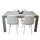 image 1 of Kosy Koala Dining Table Set With 4 White Gem Pattern Chairs Dining Room Furniture | White | One Size | 5