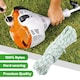 image 4 of SPARES2GO Pull Cord 3.5mm x 100m Starter Rope Recoil Lawnmower Chainsaw Strimmer Blower