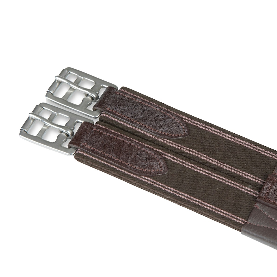 image 1 of Velociti Gara Atherstone Leather Horse Girth - Havana - 46in