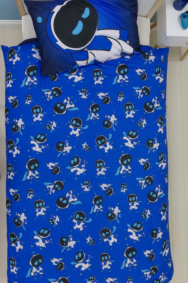 image 1 of Astro Bot Space Single Duvet Cover