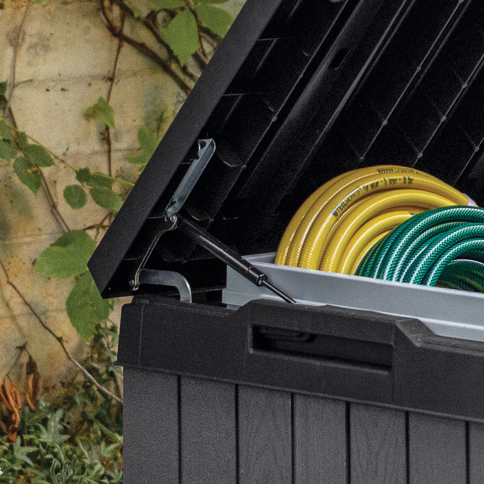 image 1 of Keter Darwin 454L Storage Box - Grey