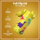 image 4 of Leak Proof Kids Water Bottle, Stainless Steel, 400ml (13oz) | Yellow | Dinosaur | One Size