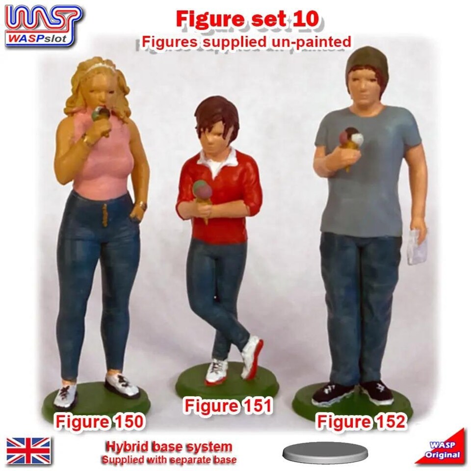 image 1 of Trackside Figure Scenery Display Set J New 1:32 Scale WASP