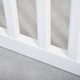 image 7 of PawHut Pet Gate Foldable Fence Freestanding Dog Barrier w/ Support Feet White