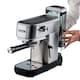 image 4 of Ariete 1380 Metal Slim Barista Espresso Coffee Maker Machine & Milk Frother