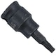 image 6 of T25 Male Torx Star Impact Impacted Shallow Short Bit Socket 3/8in drive
