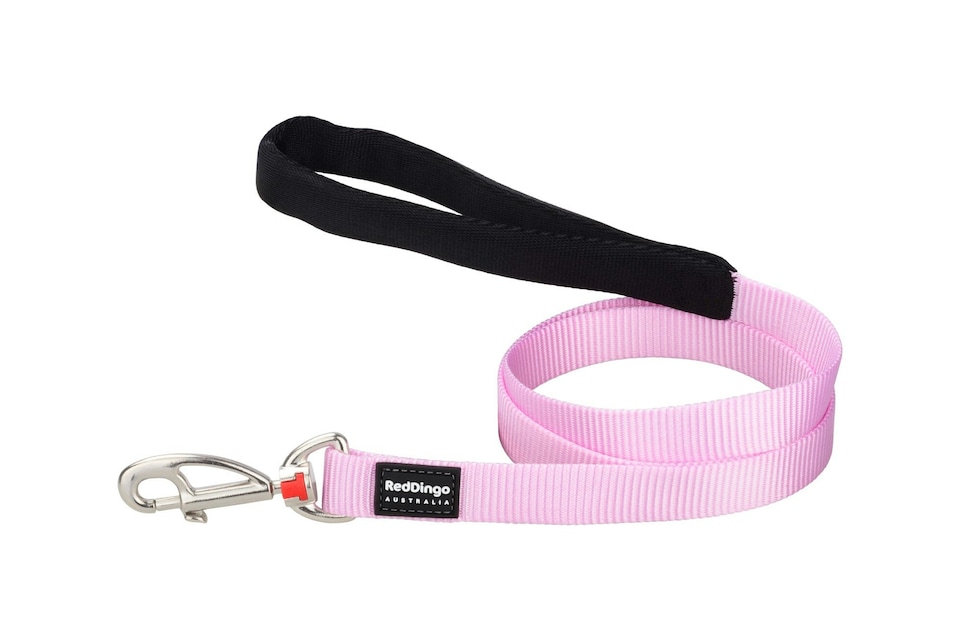 Dog Lead Classic Pastel Pink 1.2m | Pink | S