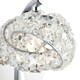 image 4 of Monaco 1 Light Crystal Wall Light