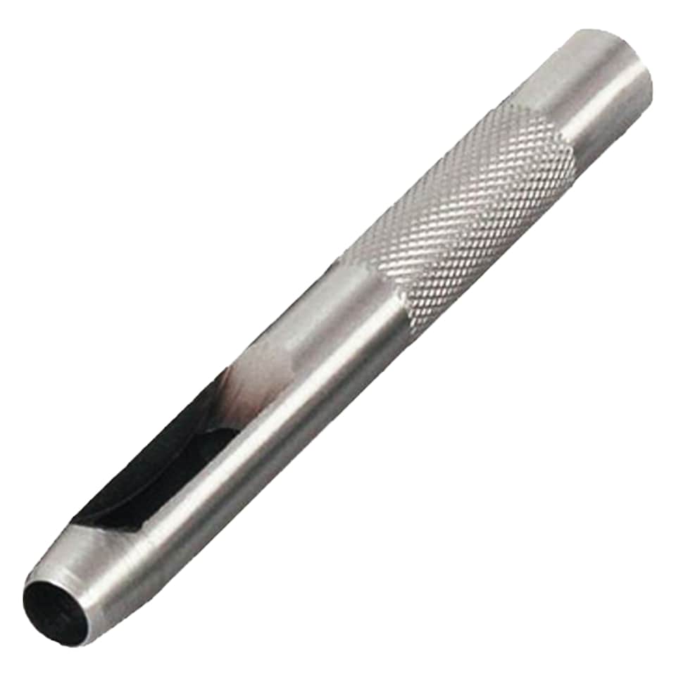 image 1 of 10mm Steel Hollow Punch Leather Hole Puncher For Piercing Holes