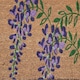 image 5 of RHS Wisteria Door Mat Latex Backed 45 x 75cm