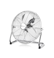 14 Inch Chrome Gym Floor Fan with 3 speed settings