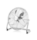 image 1 of 14 Inch Chrome Gym Floor Fan with 3 speed settings