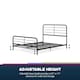 image 2 of Millie Metal Bed Black, Double