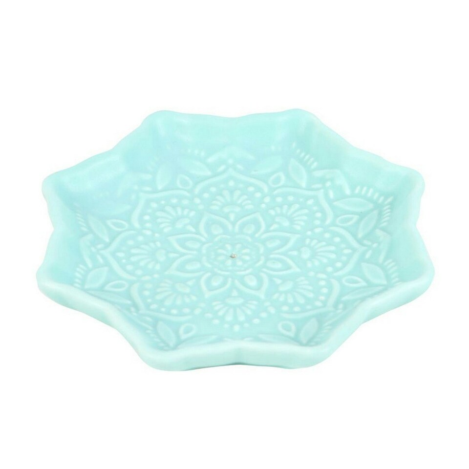 image 1 of Something Different Mandala Incense Stick Holder - Blue - One Size