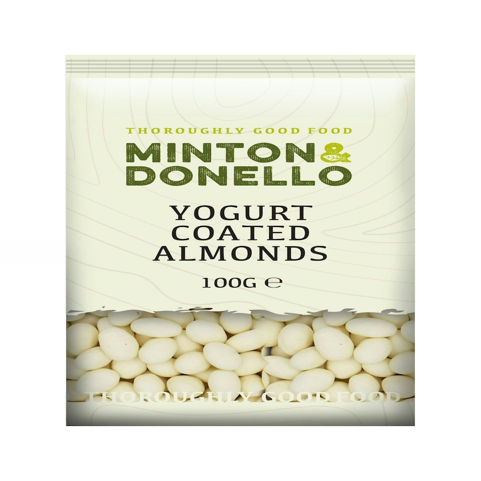 image 1 of Minton & Donello Yoghurt Coated Almonds 6 x 100g