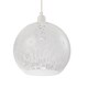 image 4 of Modern Opal White Snowflake 25cm Glass Pendant Ceiling Lighting Shade | White | White | 1