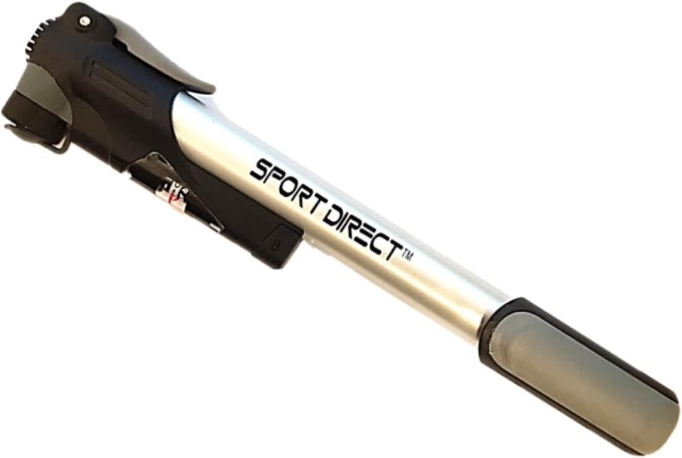 image 1 of Sport Direct 120PSI Max Mini Bicycle Bike Cycle Pump and Gauge Schrader/Presta