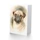 image 2 of Pug Watercolour Pet Portrait Dog Lover Art Card