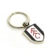 image 2 of Fulham FC Crest Keyring - Black/White/Red - One Size
