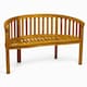 image 1 of Greenhurst Woodfield Acacia Garden Bench - Natural Oiled Finish Brown | Natural