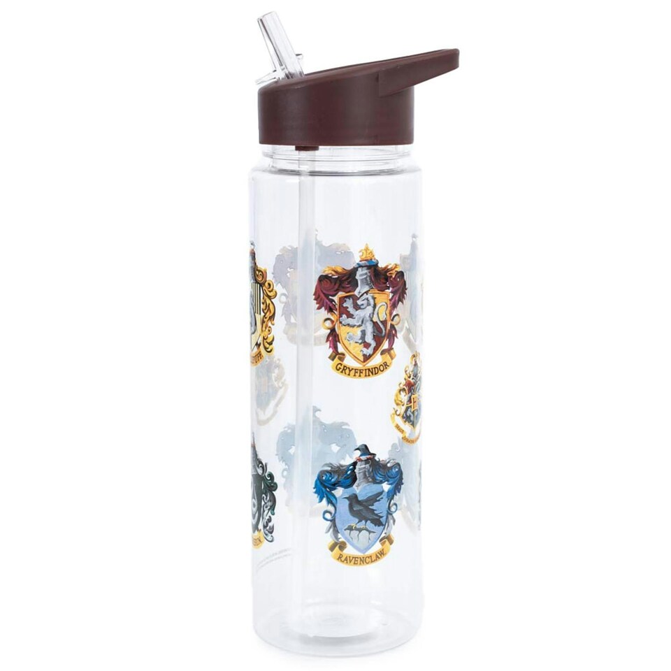 image 1 of Harry Potter House Crests Plastic Water Bottle - Multicoloured - One Size