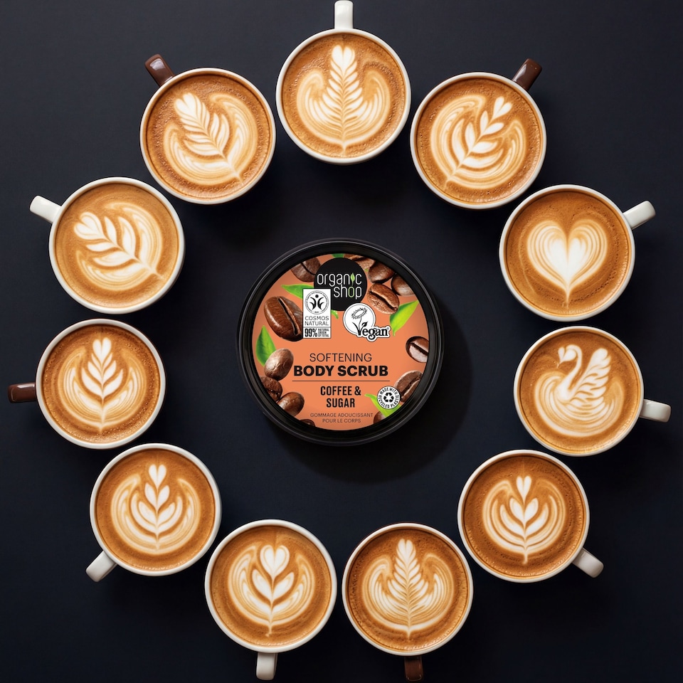 image 1 of Organic Shop Softening Body Scrub Coffee&Sugar 250ml