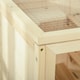 image 9 of PawHut Wooden Hamster Cage w/ Storage Shelf, Openable Top for Gerbils