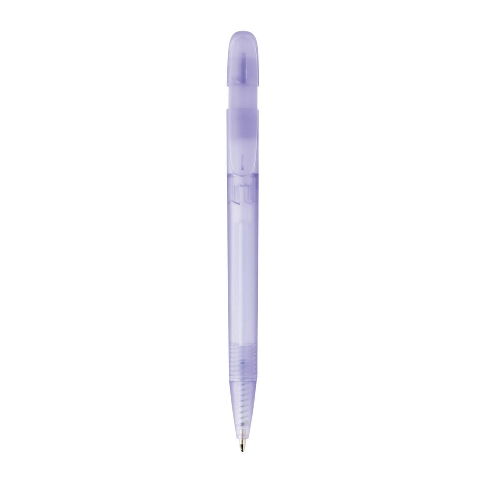 image 1 of XD Collection Devin Transparent Recycled ABS Plastic Pen - Purple - One Size
