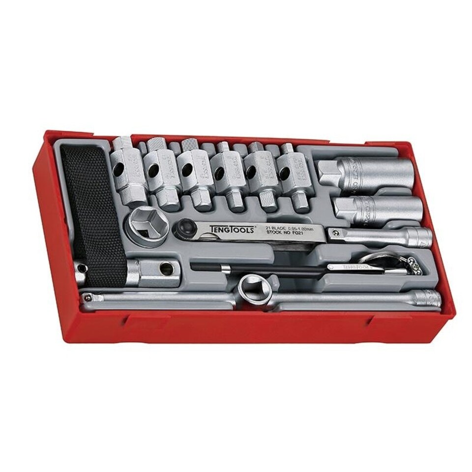 Teng Ttos16 Oil Service Kit, 16 Piece - Multi Colour - One Size
