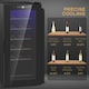 image 5 of HOMCOM 50L Undercounter Wine Cooler Fridge with LED Light Glass Door 18 Bottles