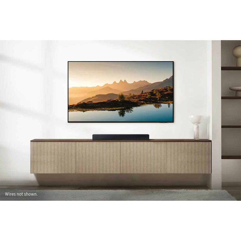 image 1 of Samsung B-Series 2.0ch Soundbar with Built-In Subwoofer - Black HW-B400F