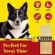 image 7 of Howlers 20 x  Natural Dog Rawhide Rolls Sticks Chews Treat Extra Long 25 cm