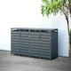 image 1 of Trimetals Quad 240L Wheelie Bin Store Anthracite Grey | Grey