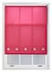 image 4 of FURNISHED Roller Blinds Daylight Square Eyelet Light Filtering Easy Fit Trimmable Window Shade | Pink | Fuchsia