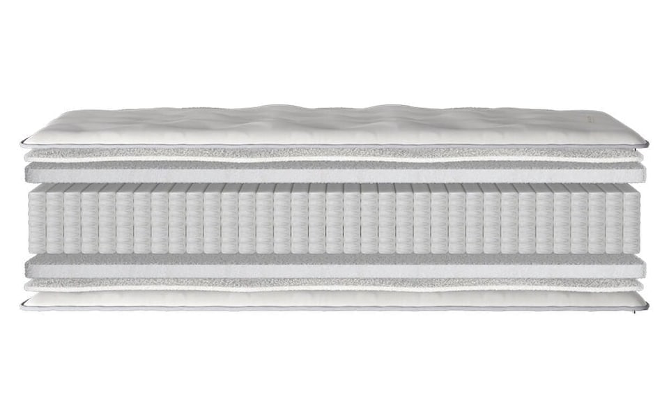 image 1 of Rock Hard Super Firm Foam Mattress Superking | White | 1