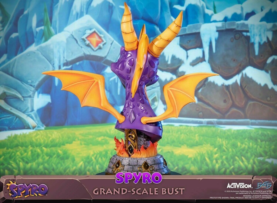 image 1 of First4Figures Spyro The Dragon Spyro Grand-Scale Bust RESIN Statue