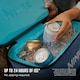image 5 of Ninja Outdoor FrostVault Go 17L 24-Can Backpack Soft Cooler FF124EUUKNV Navy