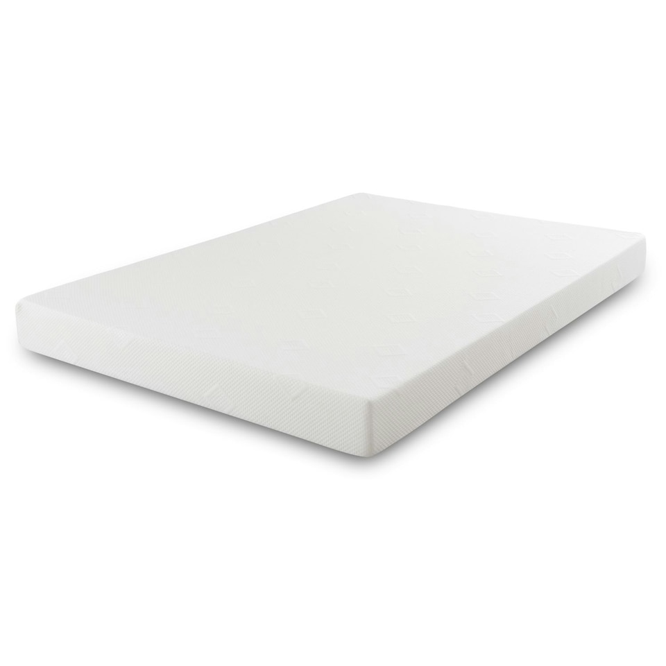 image 1 of Westwood Core Ortho Firm Foam Mattress - 4" Deep, Firm Comfort | White | Single