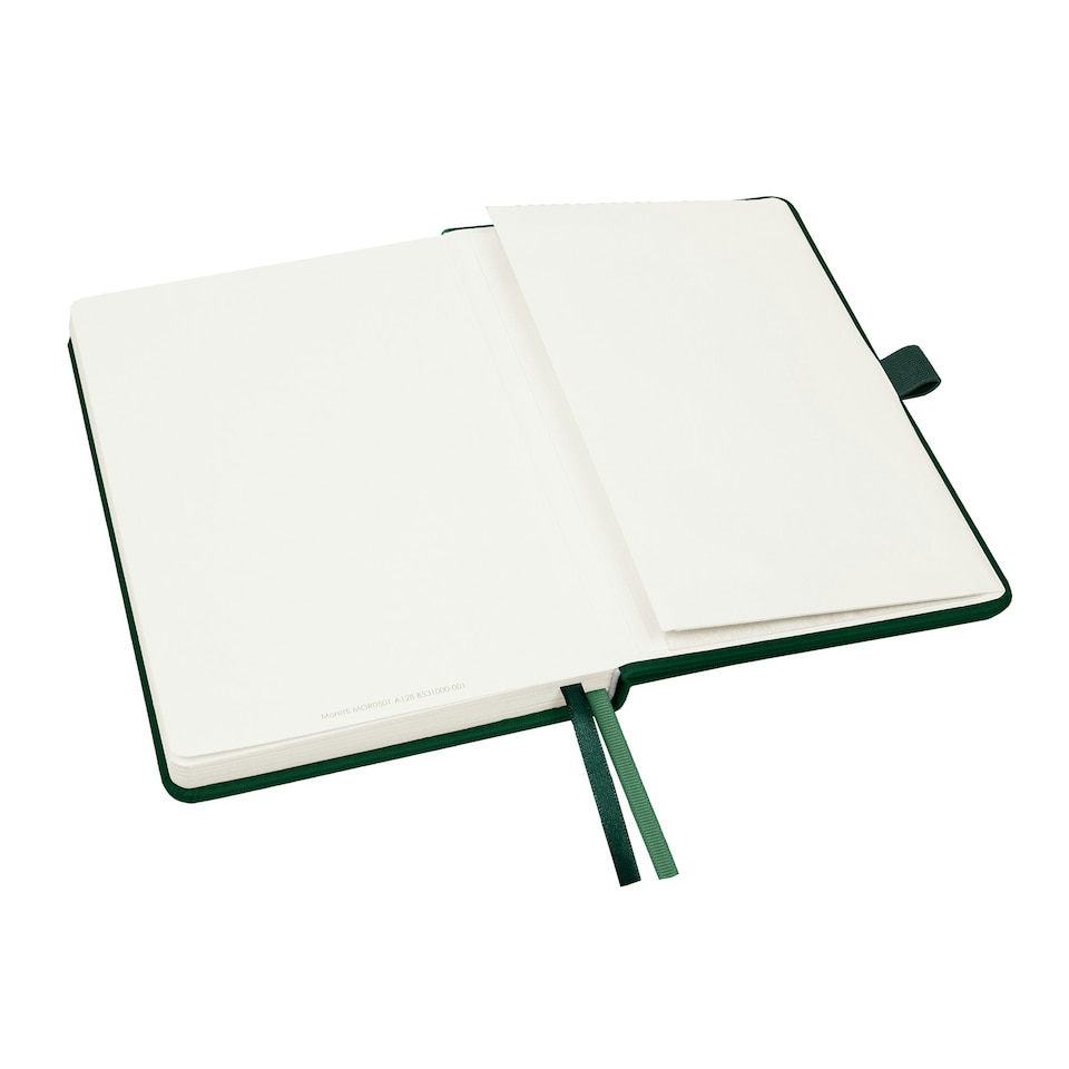 image 1 of Notes London A5 Italian Styled Moretti Notebook Green