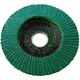 image 2 of 40 Grit Zirconium Flap Discs for Sanding Grinding Removal 4-1/2" Grinder 10pc